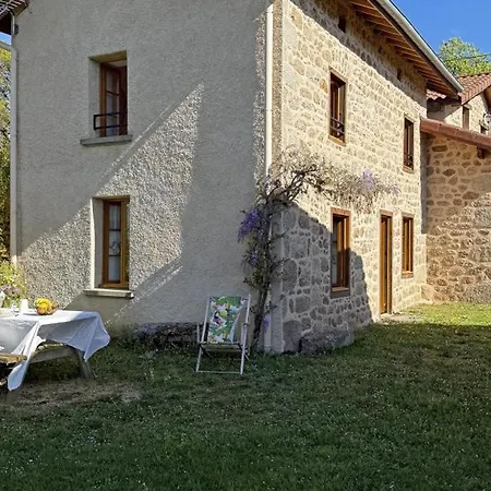Casa de Campo 4 Pers Avec Jardin Prive Et Animaux Admis - Fr-1-496-66